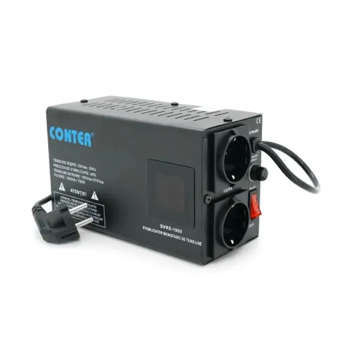 Стабилизатор напряжения Conter SVRS-1000VA/750W (CR-SVRS-1000) изображение 5