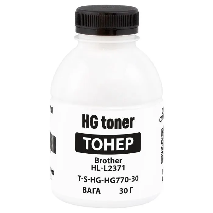 Тонер Brother HL-L2371, 30г black HG (TSM-HG770-30)