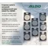 Круг зачистний Alloid Pro, алмазний, шліфувальний, на липучці, COMBS, 100мм, зерно 50 (DD-63377) зображення 9