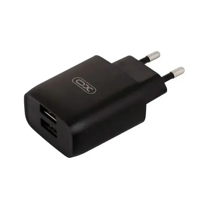 Зарядное устройство XO L54 2xUSB 12W + cable USB to Lightning black (XO-L57-LGHT-BK) изображение 3