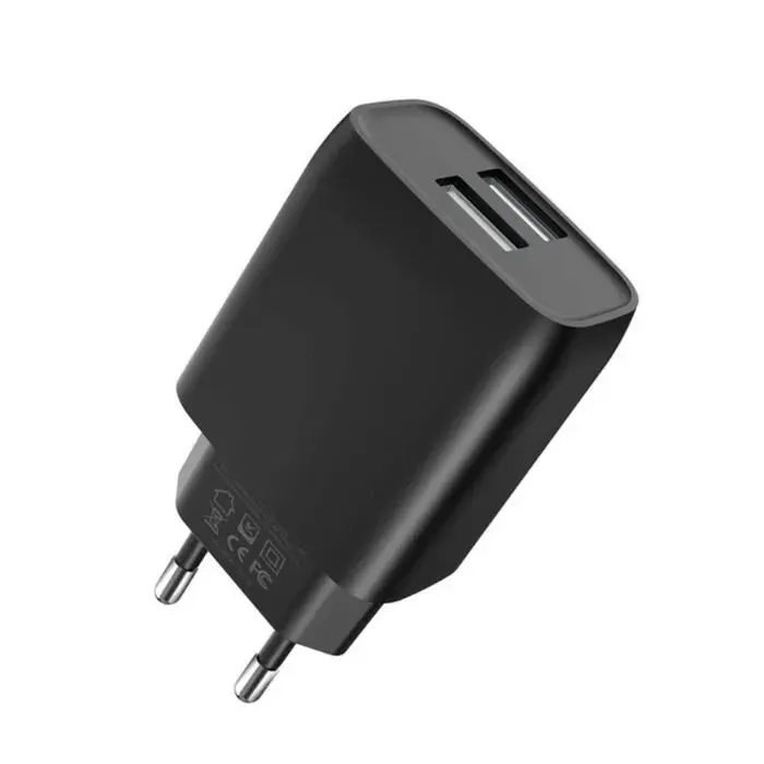 Зарядное устройство XO L54 2xUSB 12W + cable USB to Lightning black (XO-L57-LGHT-BK) изображение 6