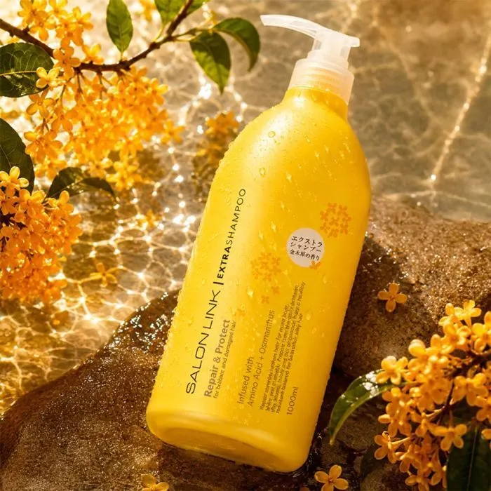 Шампунь Kumano Yushi Salon Link Extra Shampoo Osmanthus 1000 мл (4513574038332) зображення 2