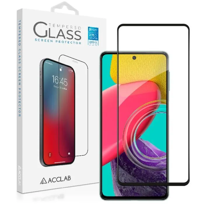 Скло захисне ACCLAB Full Glue Samsung M53 5G Black (1283126524271) зображення 2