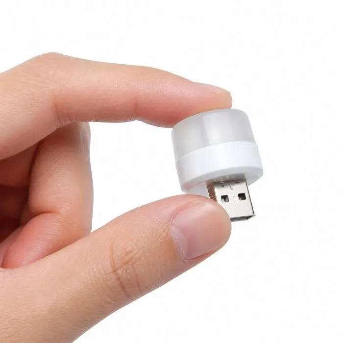 Лампа USB Optima UL-007 1W (37х24 мм) White (OPT-UL-007-WH) зображення 2