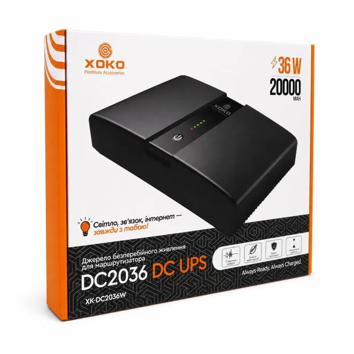 Источник бесперебойного питания XoKo DC2036 36W (XK-DC2036W) изображение 4