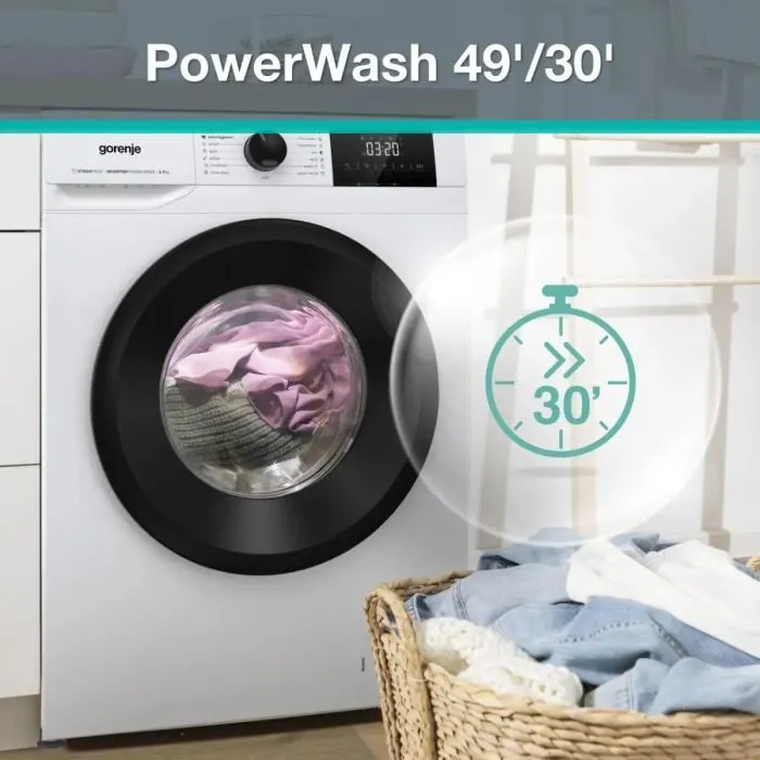 Стиральная машина Gorenje WNGPI61SAS изображение 6
