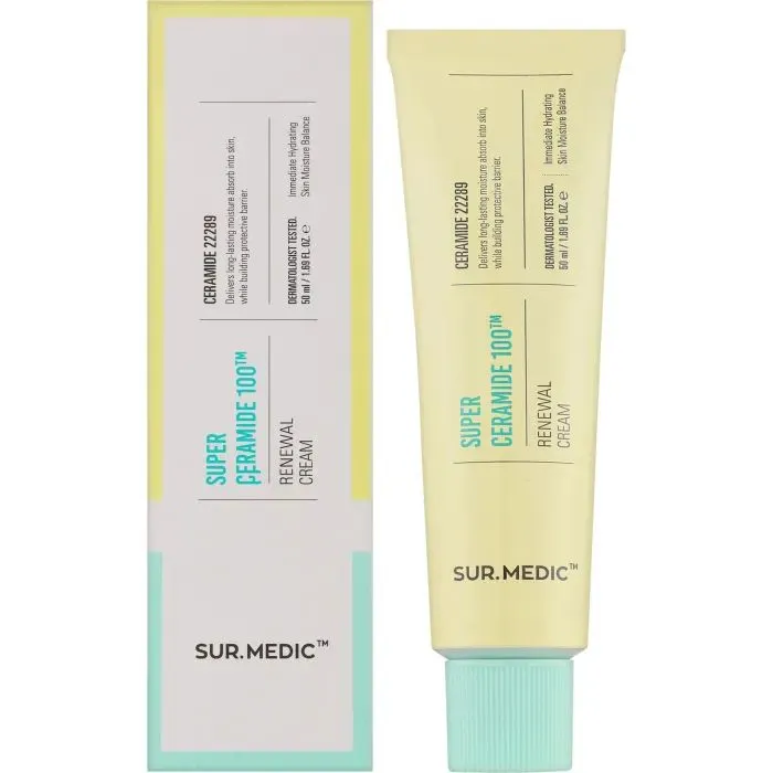 Крем для обличчя Neogen Sur.Medic Super Ceramide 100 Renewal Cream 50 мл (8809653241943) зображення 2