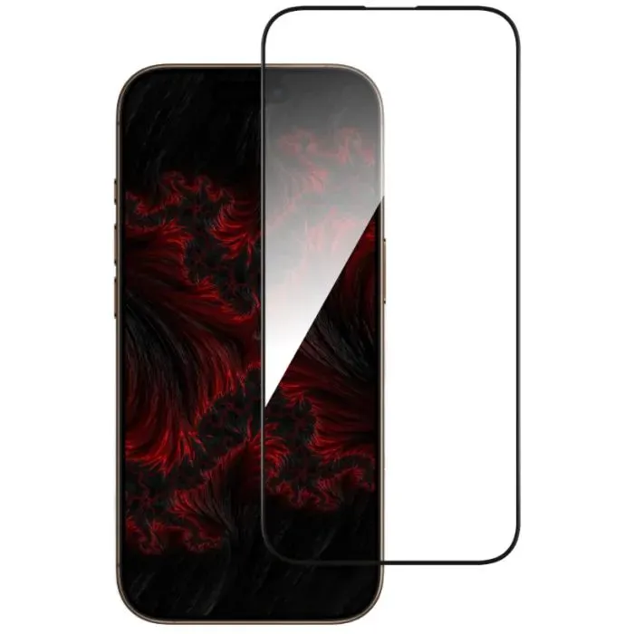 Скло захисне Intaleo Full Glue ESD Apple iPhone 16 Pro Black (1283126594724) зображення 2