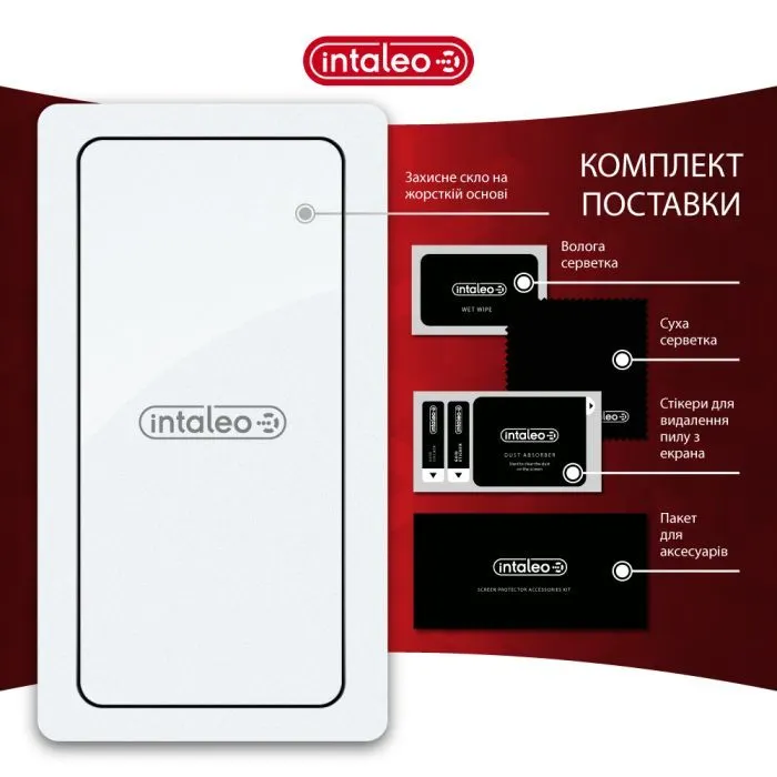Скло захисне Intaleo Full Glue ESD Samsung S25 Edge Black (1283126630156) зображення 8