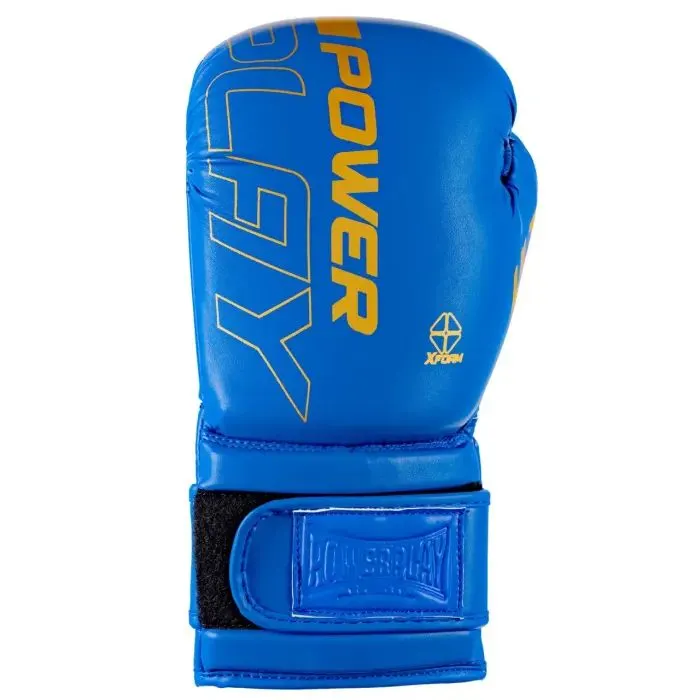 Боксерські рукавички PowerPlay 3089 Alpha Сині 14 унцій (PP_3089_14oz_Blue) зображення 2