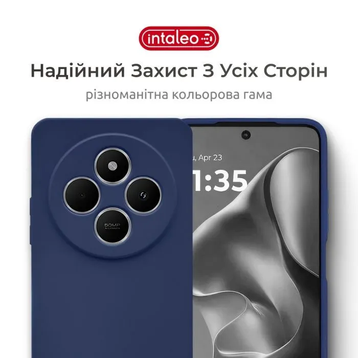 Чохол до мобільного телефона Intaleo SoftShell Xiaomi Redmi 14C Blue (1283126606786)