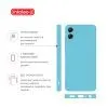 Чохол до мобільного телефона Intaleo Silicone Samsung Galaxy A05 Light Blue (1283126599781) зображення 4