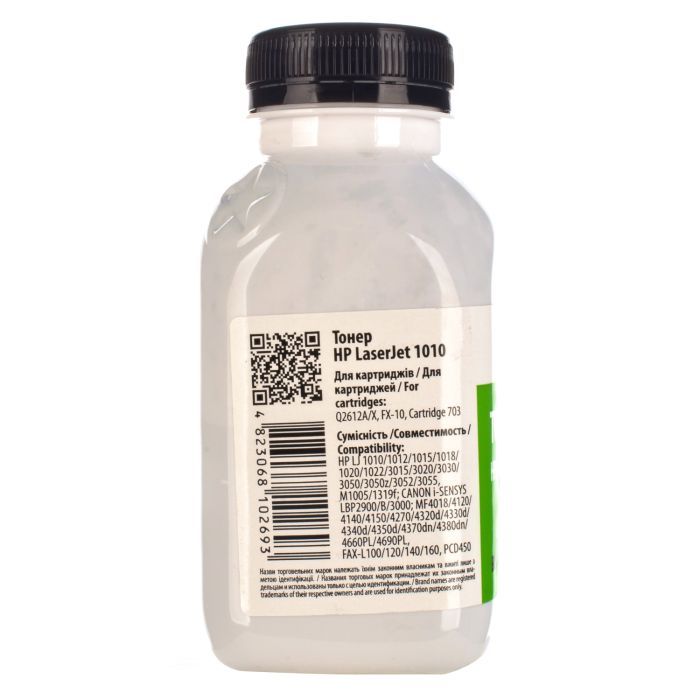 Тонер HP LJ1010 (Q2612A) Canon F703 Patron (PN-HLJ1010-100) зображення 3