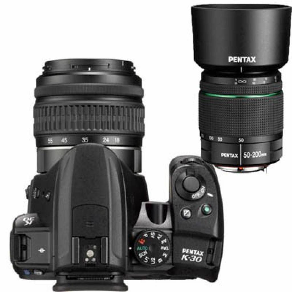 Цифровий фотоапарат Pentax K-30 + DA 18-55mm WR + 50-200mm WR (1571500) зображення 3