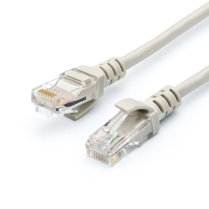 Патч-корд 3м RJ-45 CCA Atcom (4718) изображение 2