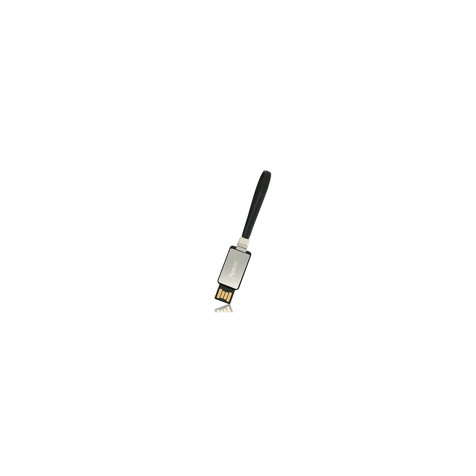 USB флеш накопичувач Apacer 16GB AH128 Silver RP USB2.0 (AP16GAH128S-1) зображення 4