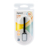 USB флеш накопитель Apacer 16GB AH128 Silver RP USB2.0 (AP16GAH128S-1) изображение 5