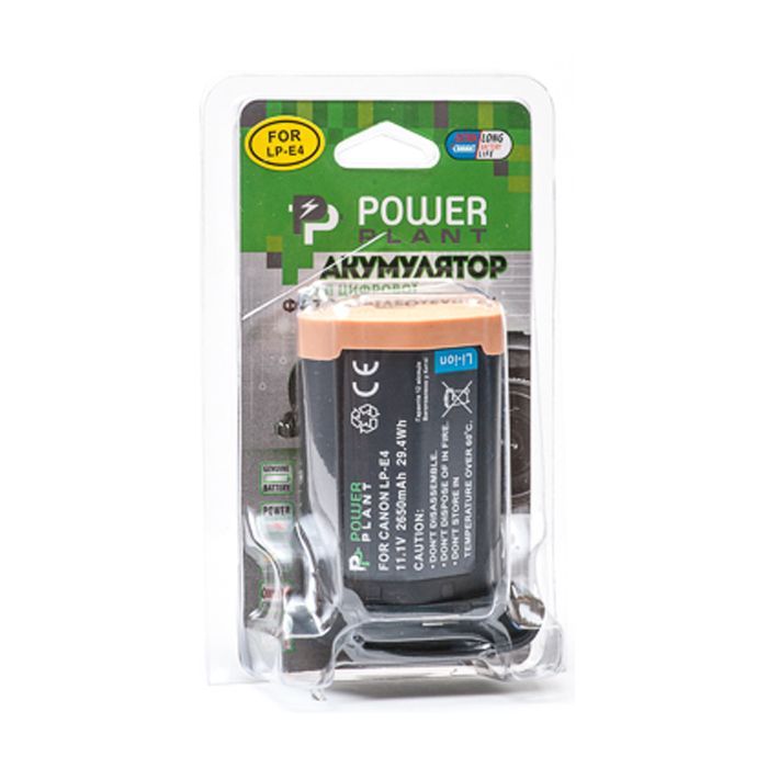 Аккумулятор к фото/видео PowerPlant Canon LP-E4 (DV00DV1215) изображение 3