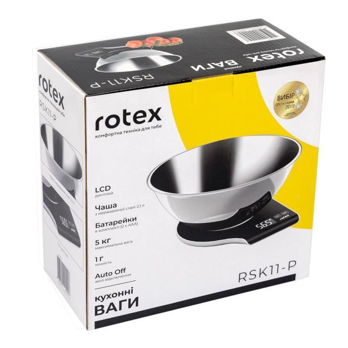 Весы кухонные Rotex RSK11-P изображение 3