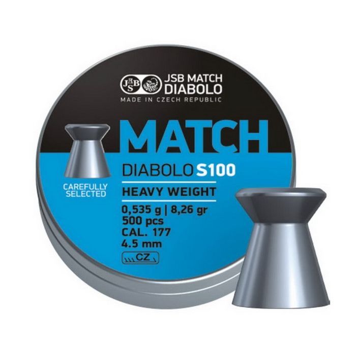 Пульки JSB Match Diablo S 100 500 шт. (000025-500)