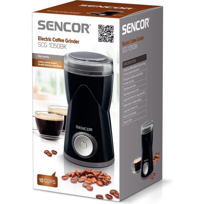 Кофемолка Sencor SCG 1050 BK (SCG1050BK) изображение 2