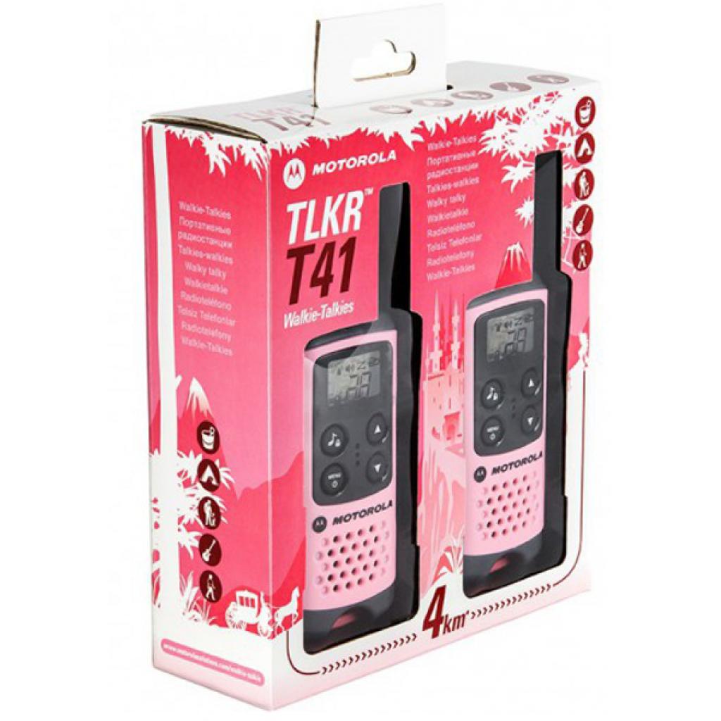 Портативная рация Motorola TLKR T41 Pink (P14MAA03A1BN) изображение 2