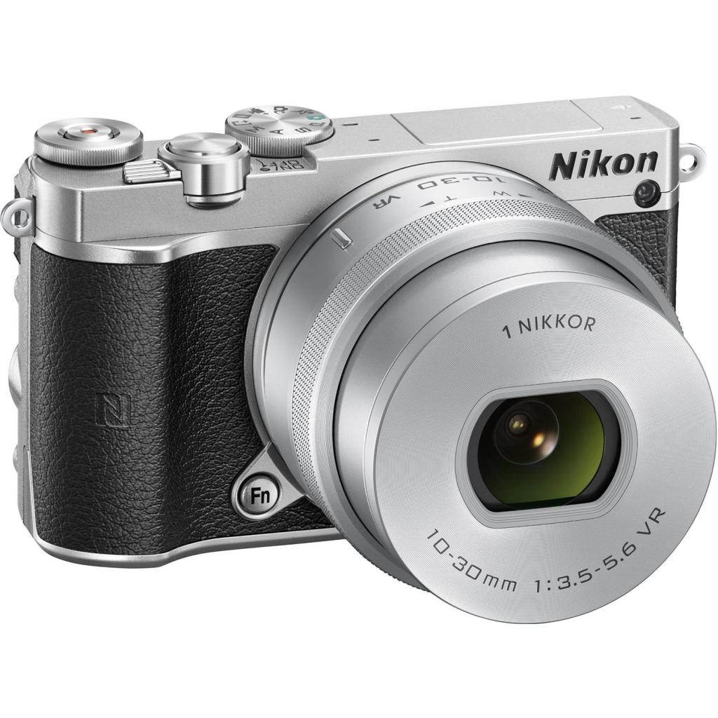 Цифровий фотоапарат Nikon 1 J5 10-30 Silver Kit (VVA243K001) зображення 3