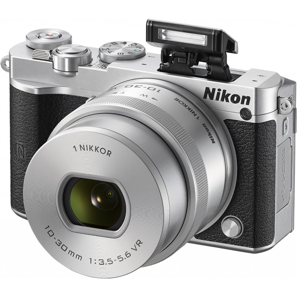 Цифровий фотоапарат Nikon 1 J5 10-30 Silver Kit (VVA243K001) зображення 6