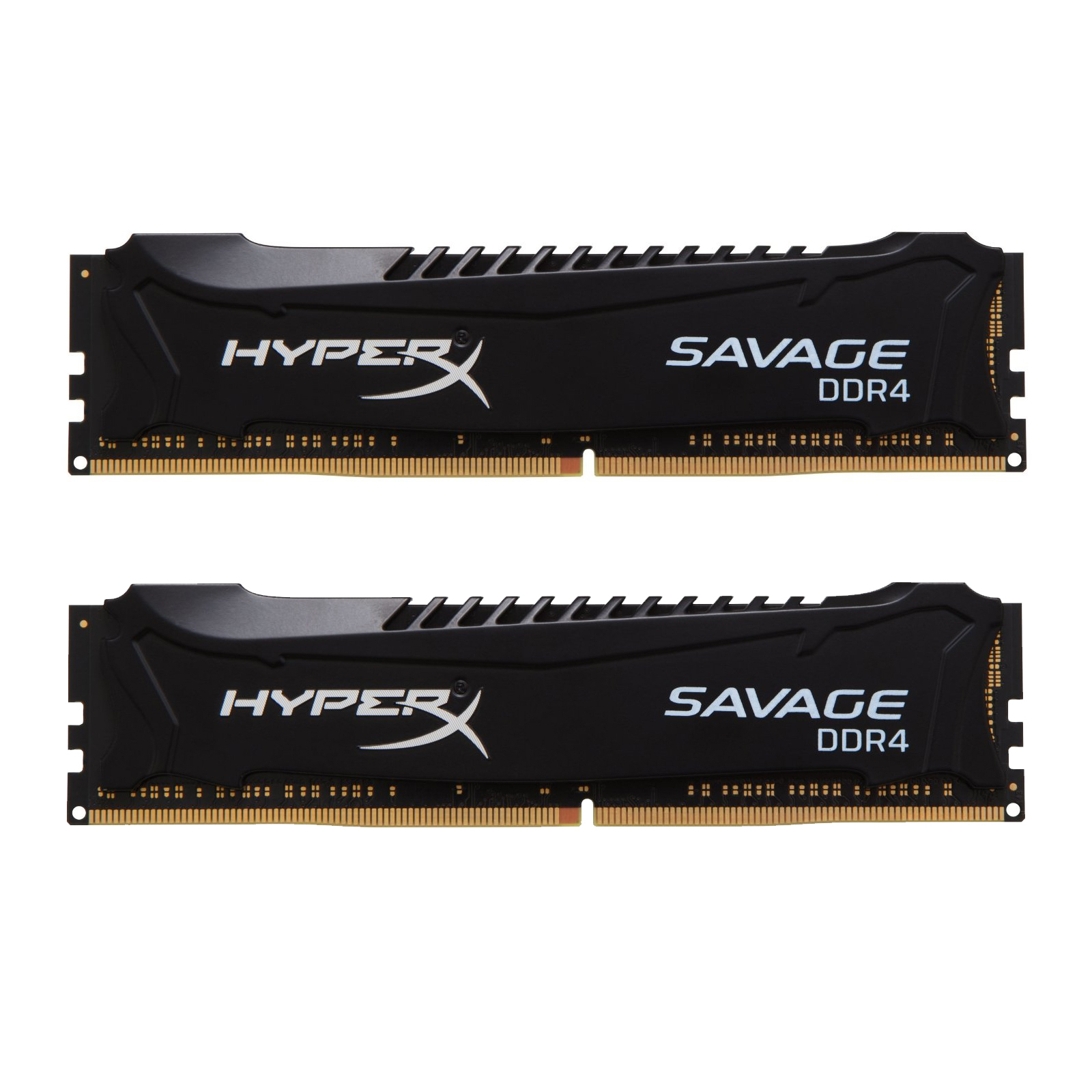 Модуль пам'яті для комп'ютера DDR4 16GB (2x8GB) 2800 MHz HyperX Savage BLACK Kingston Fury (ex.HyperX) (HX428C14SB2K2/16)