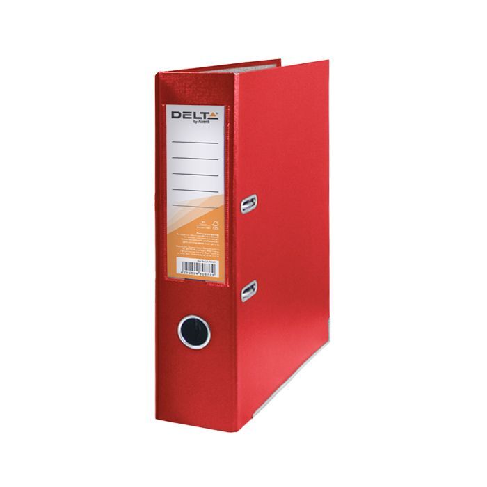 Папка - регистратор Delta by Axent PP 7,5 cм, assembled, red (D1714-06C)