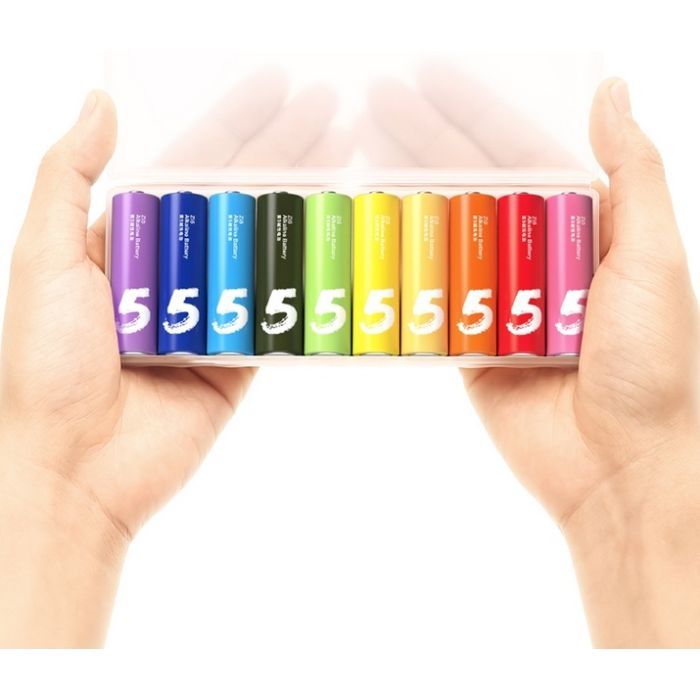 Батарейка ZMI RAINBOW ALKALINE * 10 (AA501) изображение 3