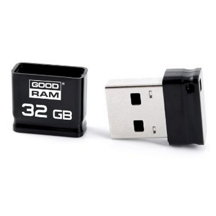 USB флеш накопитель Goodram 16GB UPI2 Piccolo Black USB 2.0 (UPI2-0160K0R11) изображение 2