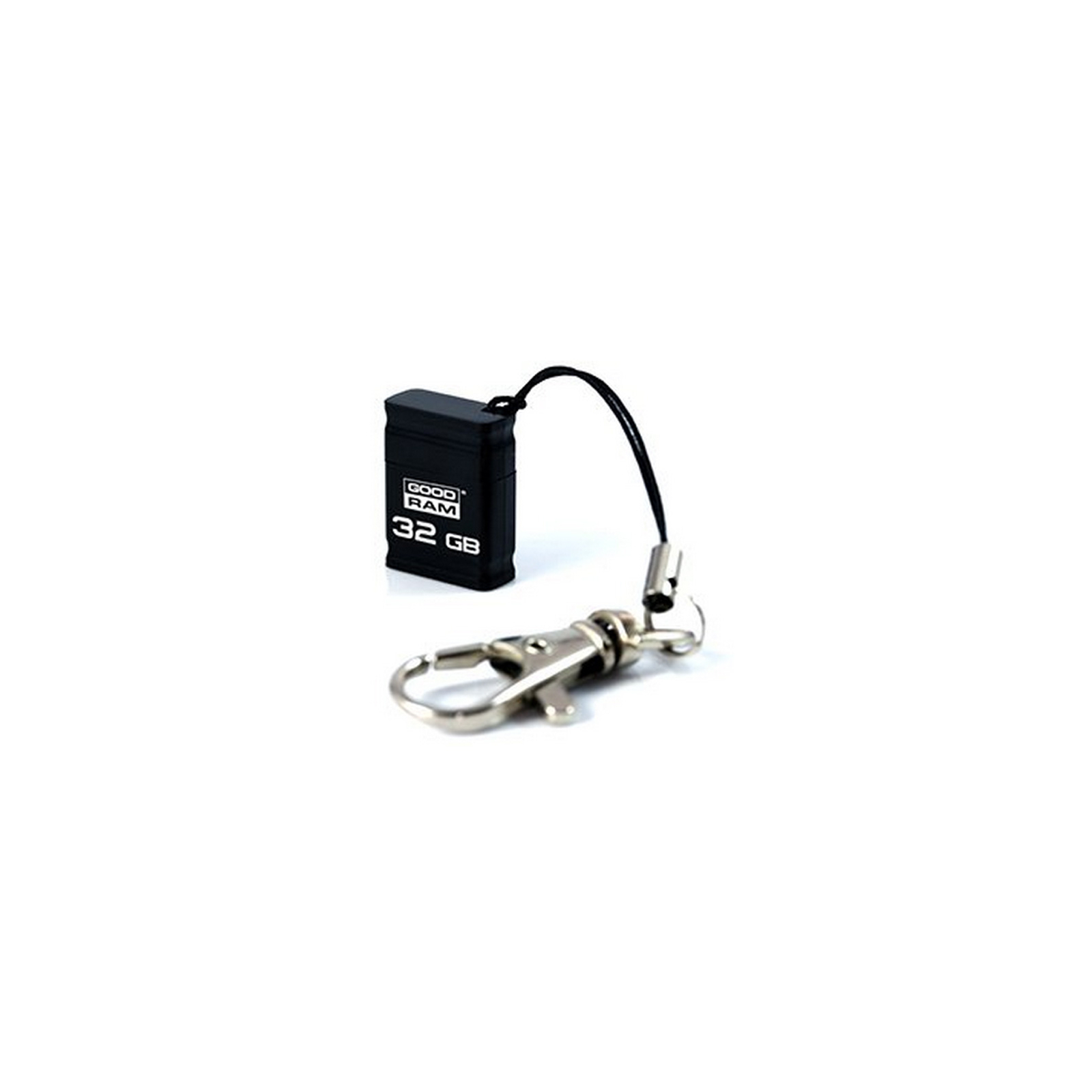 USB флеш накопичувач Goodram 8GB Piccolo Black USB 2.0 (UPI2-0080K0R11) зображення 3