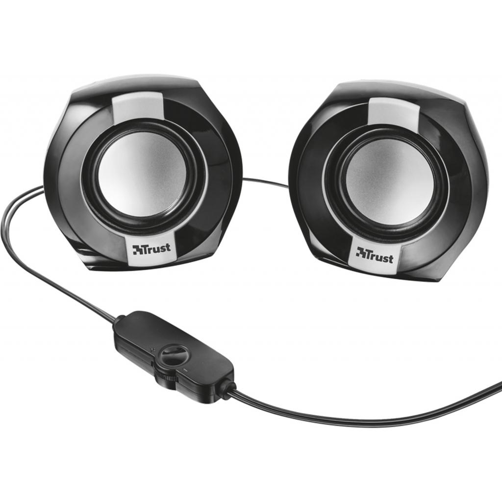 Акустична система Trust Polo Compact 2.0 Speaker Set black (20943) зображення 4