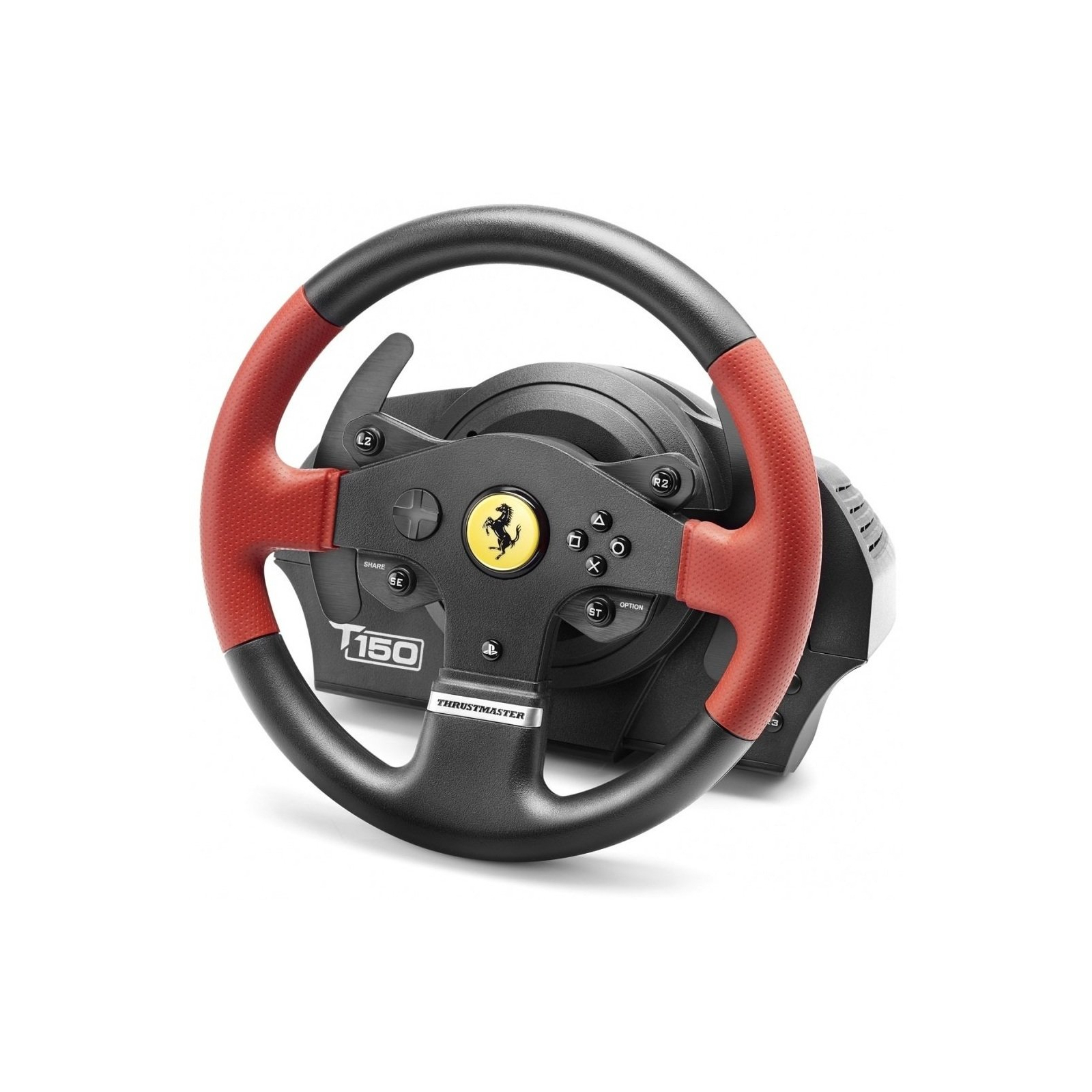 Кермо ThrustMaster T150 Ferrari Wheel with Pedals (4160630) зображення 3