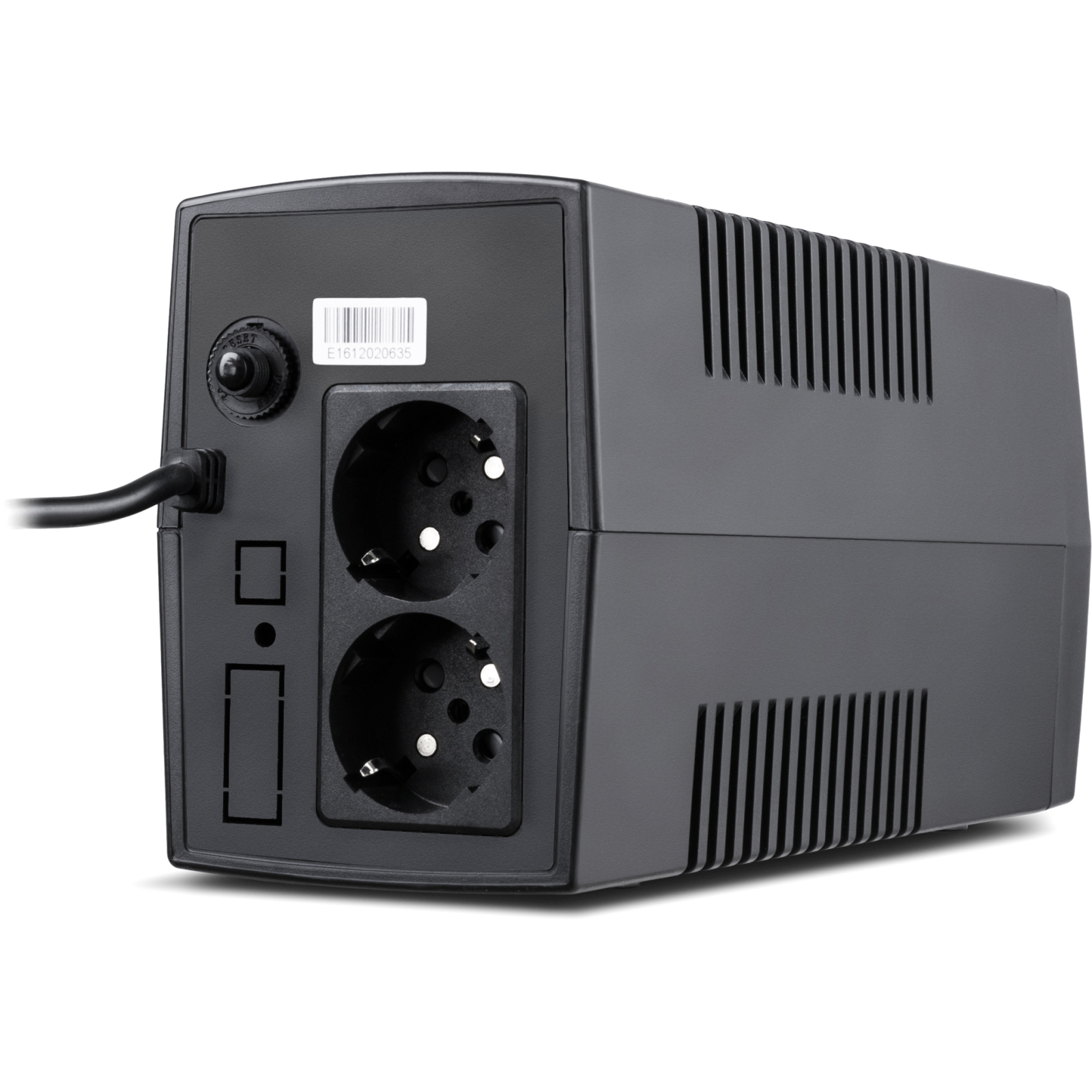 Пристрій безперебійного живлення Vinga LCD 800VA plastic case (VPC-800P) зображення 4