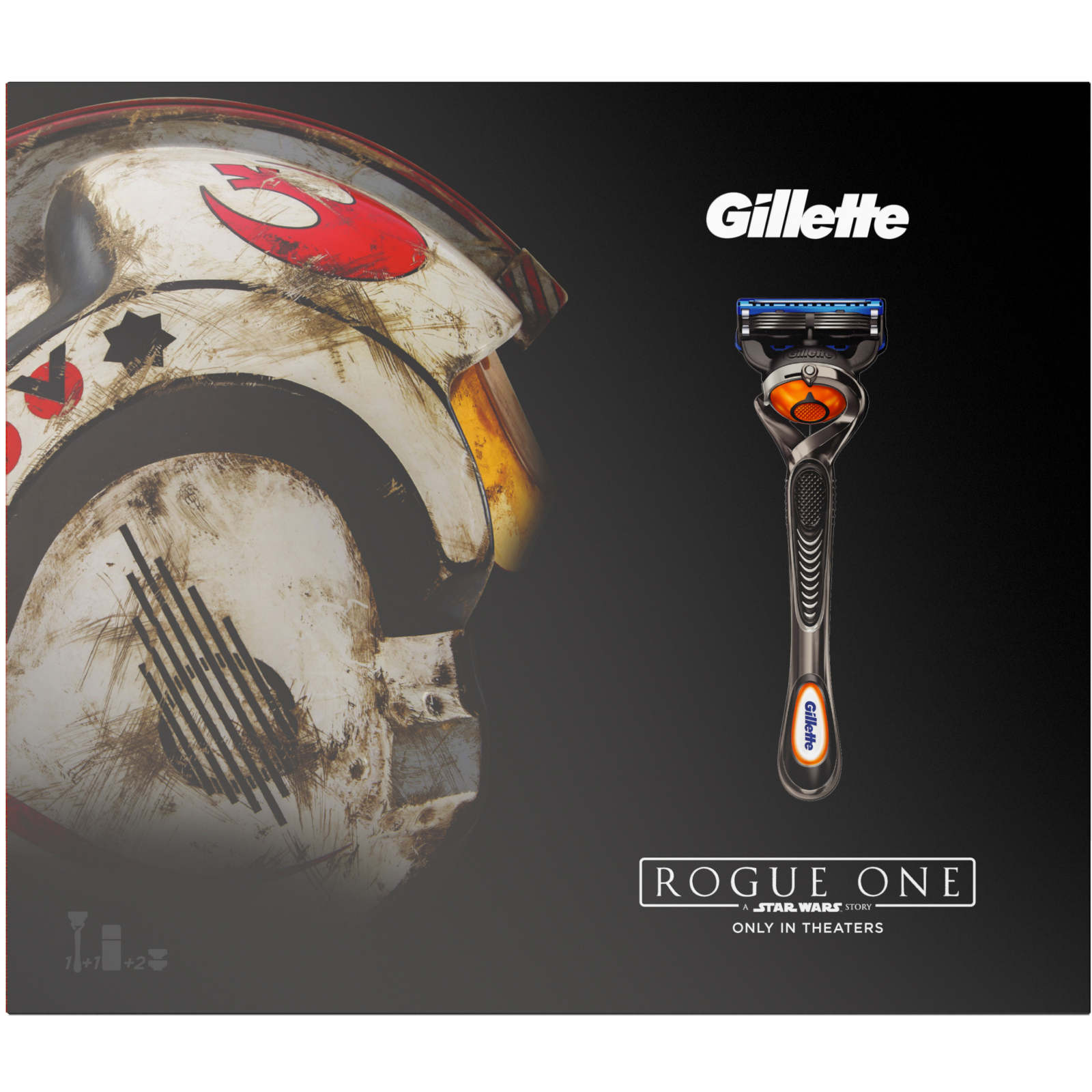 Набор для бритья Gillette Бритва Fusion ProShiel+3 сменные кассеты+Гель Sport 170 мл (7702018423682)