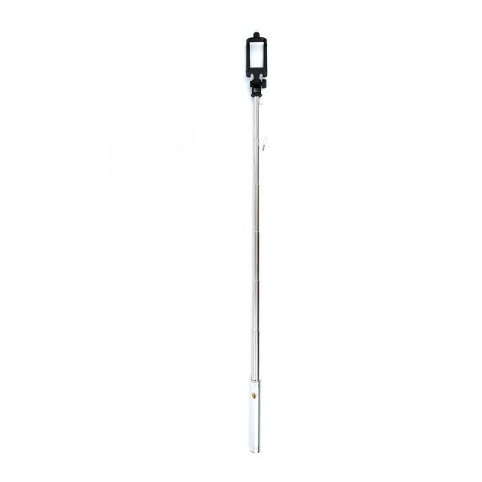 Монопод для селфі Grand-X Metallic Jack 3,5 U-крепление 170-750мм Silver (MPGJMS) зображення 6