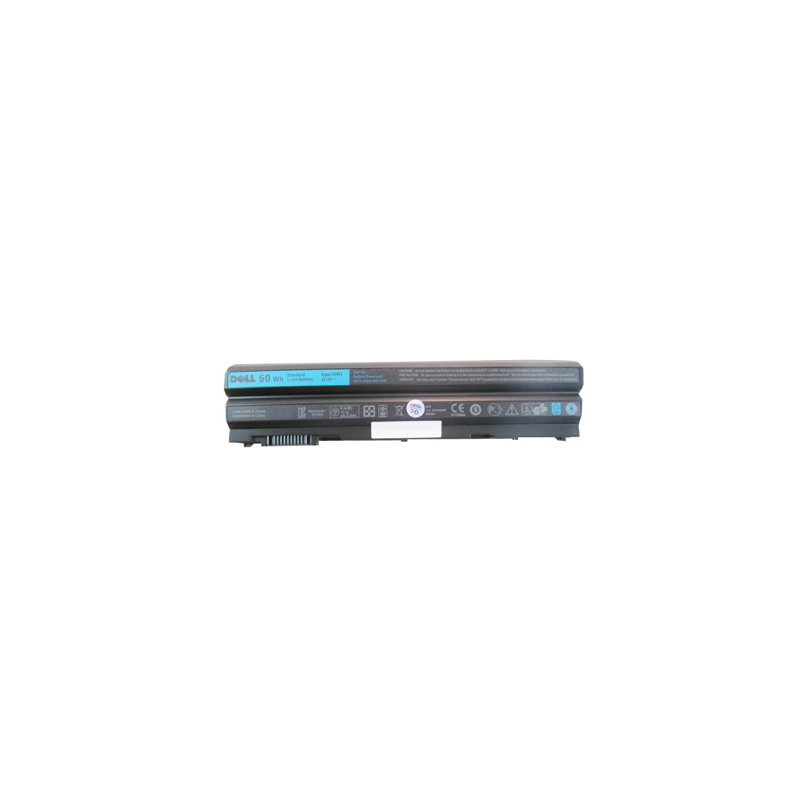 Аккумулятор для ноутбука Dell Latitude E5420 T54FJ, 5100mAh (60Wh), 6cell, 11.1V, Li-ion (A41494)