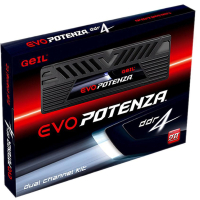 Модуль памяти для компьютера DDR4 8GB (2x4GB) 2133 MHz EVO Potenza Geil (GPB48GB2133C15DC) изображение 2