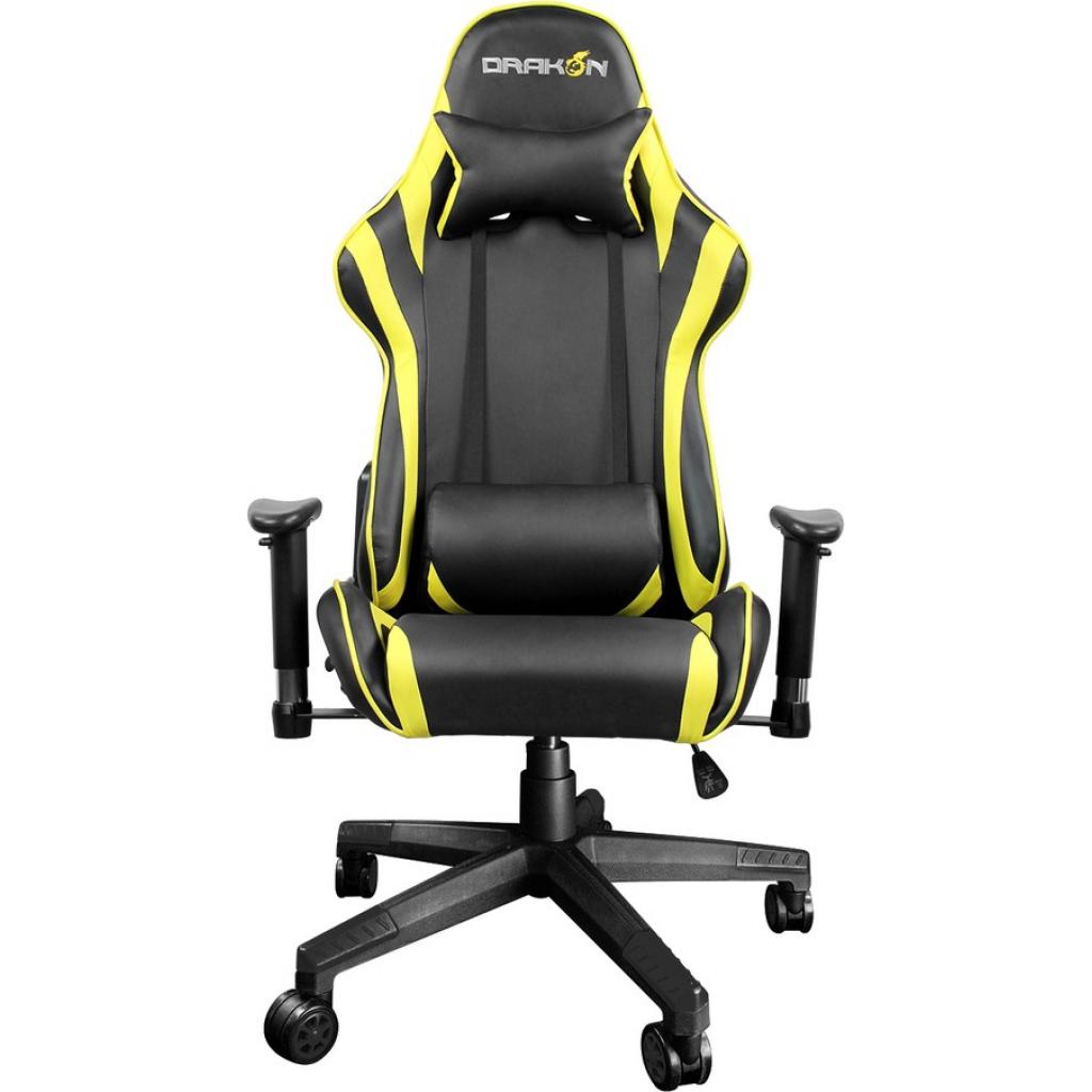 Кресло игровое Raidmax Black/Yellow (DK706YE)