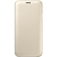 Чехол для мобильного телефона Samsung для J7 (2017)/J730-EF-WJ730CFEGRU - Wallet Cover (Gold) (EF-WJ730CFEGRU)