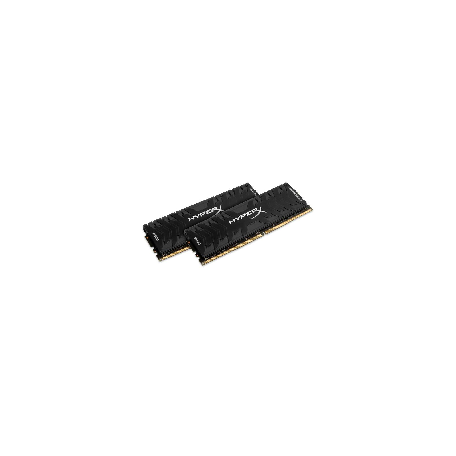 Модуль памяти для компьютера DDR4 16GB (2x8GB) 2666 MHz HyperX PREDATOR Black Kingston Fury (ex.HyperX) (HX426C13PB3K2/16) изображение 2