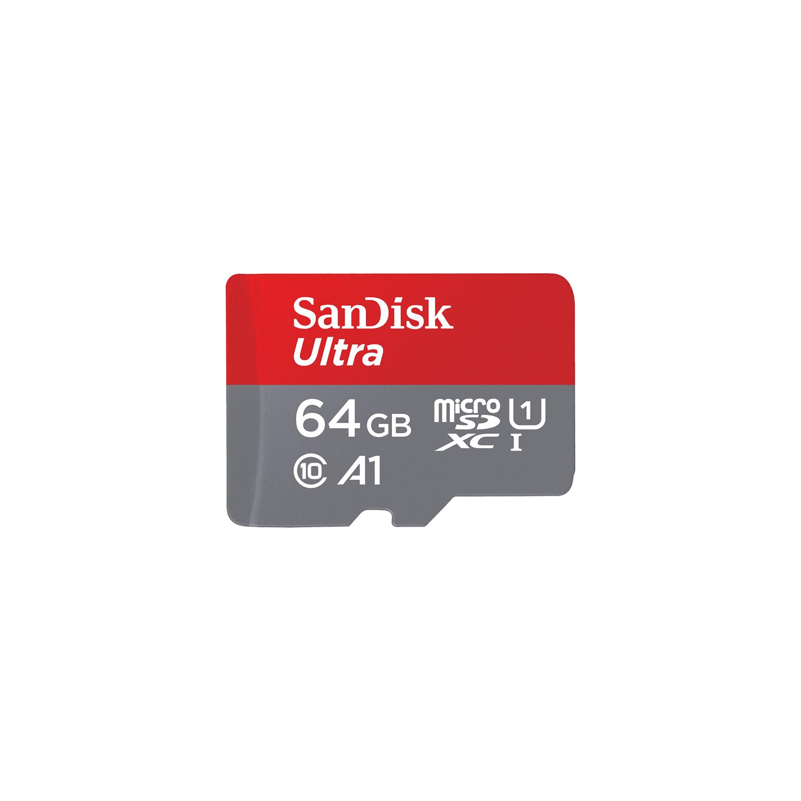 Карта памяти SanDisk 64GB micro-SD class 10 UHS-I Ultra (SDSQUAR-064G-GN6MA)