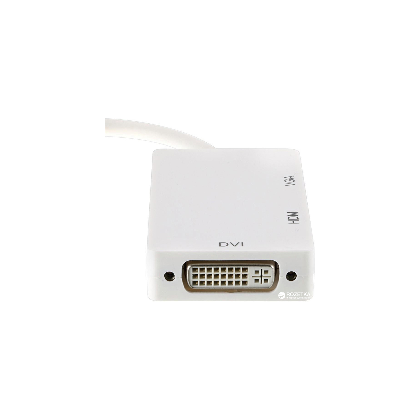 Порт-репликатор PowerPlant mini Display Port — HDMI, DVI, VGA (3 в 1) (CA910946) изображение 2