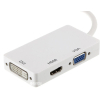Порт-репликатор PowerPlant mini Display Port — HDMI, DVI, VGA (3 в 1) (CA910946) изображение 3