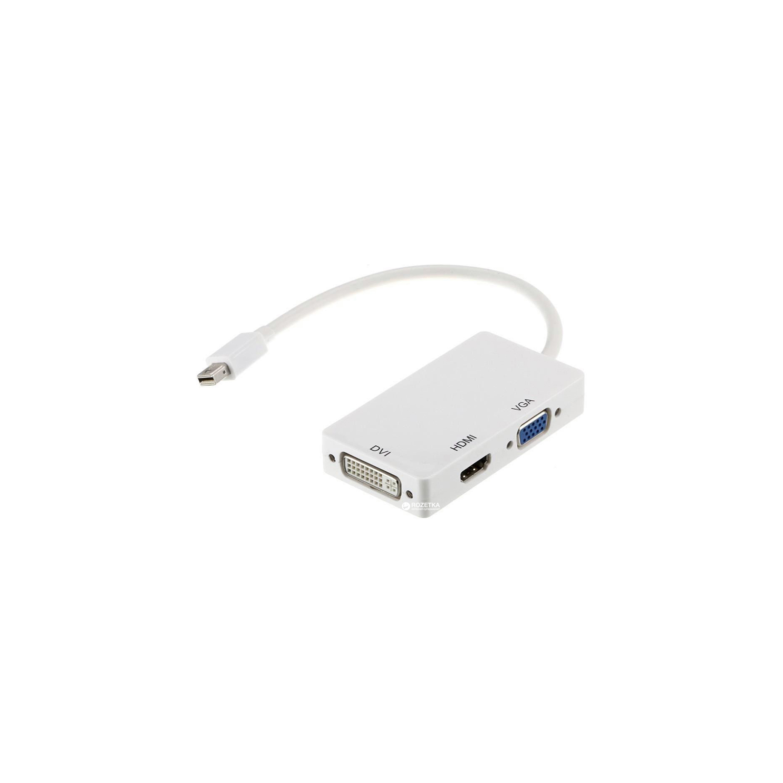 Порт-реплікатор PowerPlant mini Display Port — HDMI, DVI, VGA (3 в 1) (CA910946)