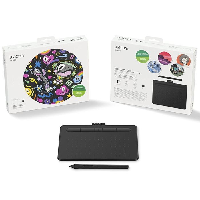 Графічний планшет Wacom Intuos S Bluetooth black (CTL-4100WLK-N) зображення 9