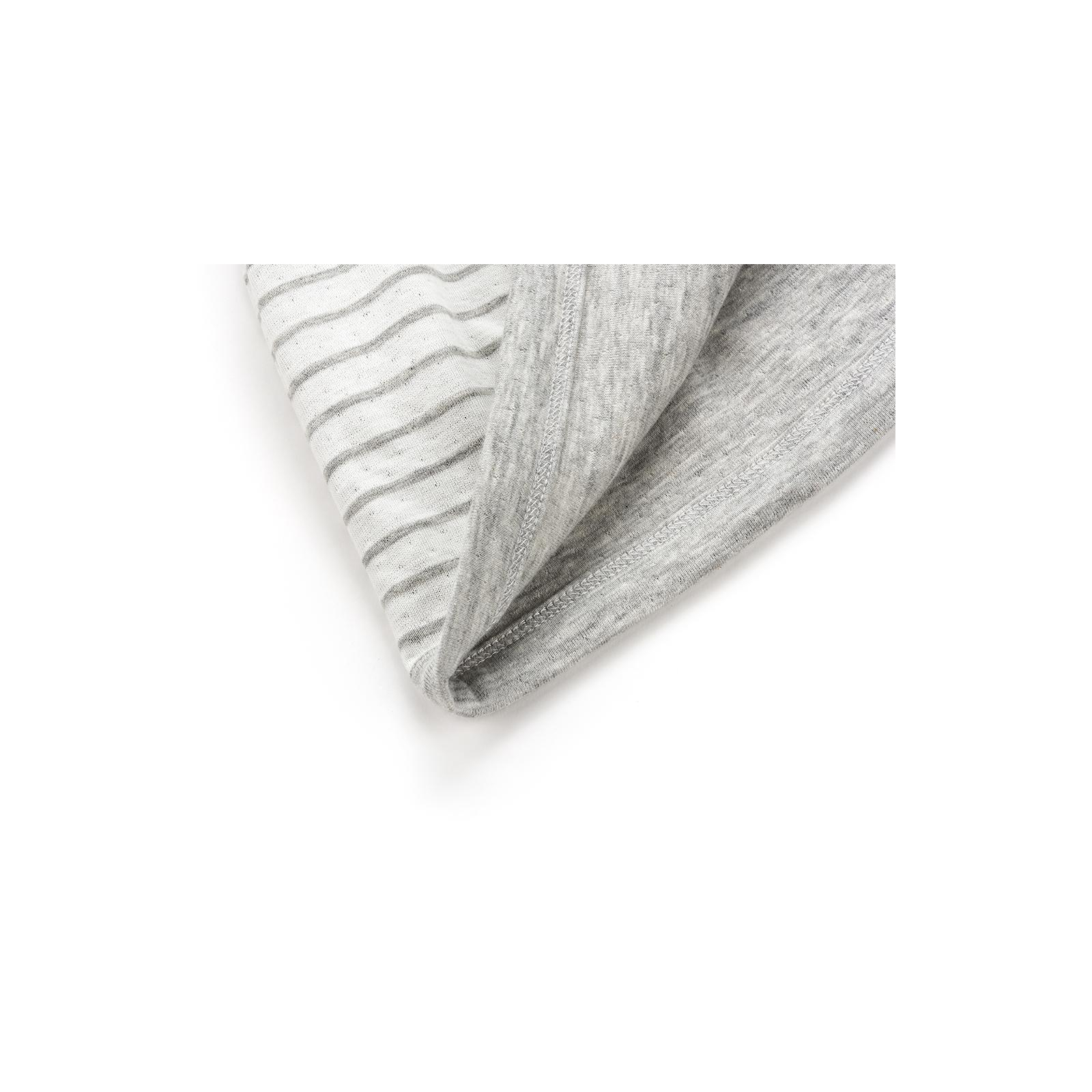 Платье Breeze в полосочку с бантиком (11630-68G-gray) изображение 5
