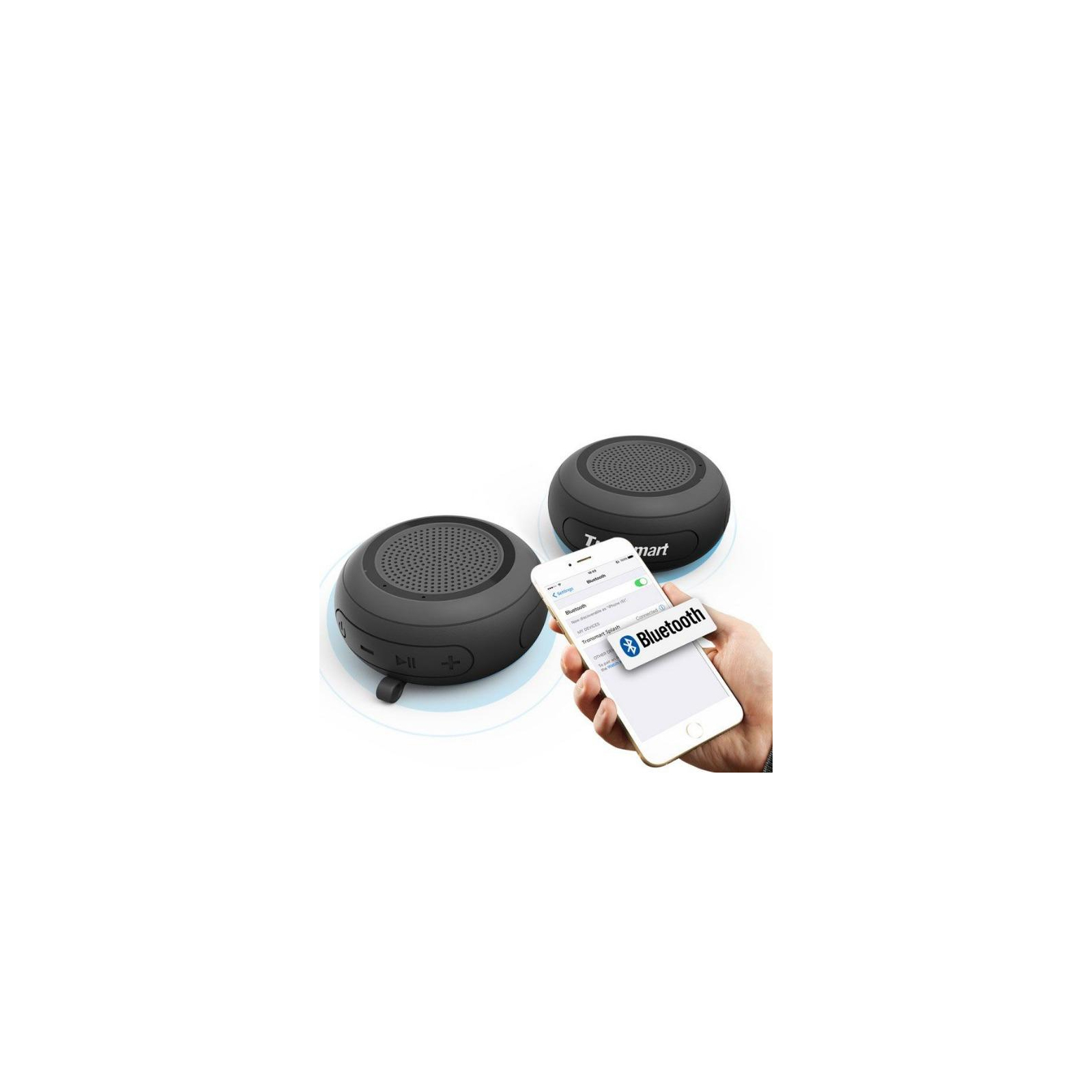 Акустична система Tronsmart Element Splash Bluetooth Speaker Black (244773) зображення 5